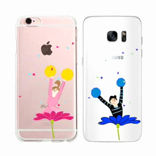 얀케이스 갤럭시S10 플러스 치어리딩 젤리 케이스