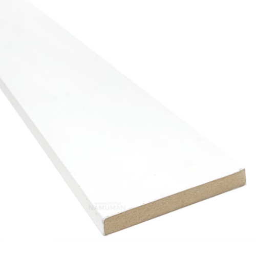 나무맨 MDF 사각 평몰딩 (80 x 9 x 2,440mm)_이미지