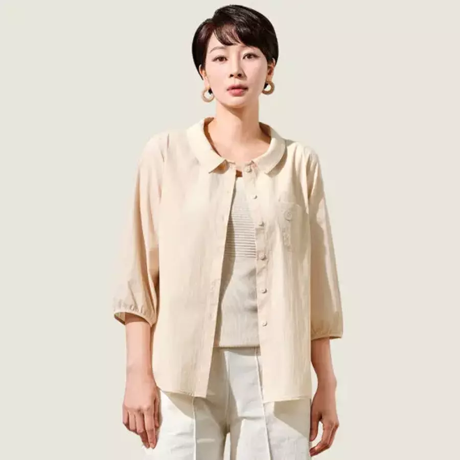 마담엘레강스 클레어 셔츠 KYU2BL0203