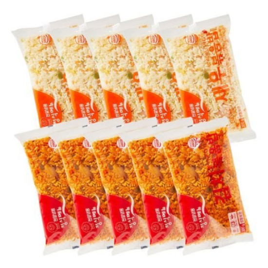 천일식품 김치볶음밥 300g x 5개+새우볶음밥 300g x 5개 (1개)_이미지