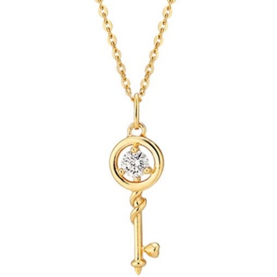 골드앤 18K 시크릿 1부 다이아 목걸이