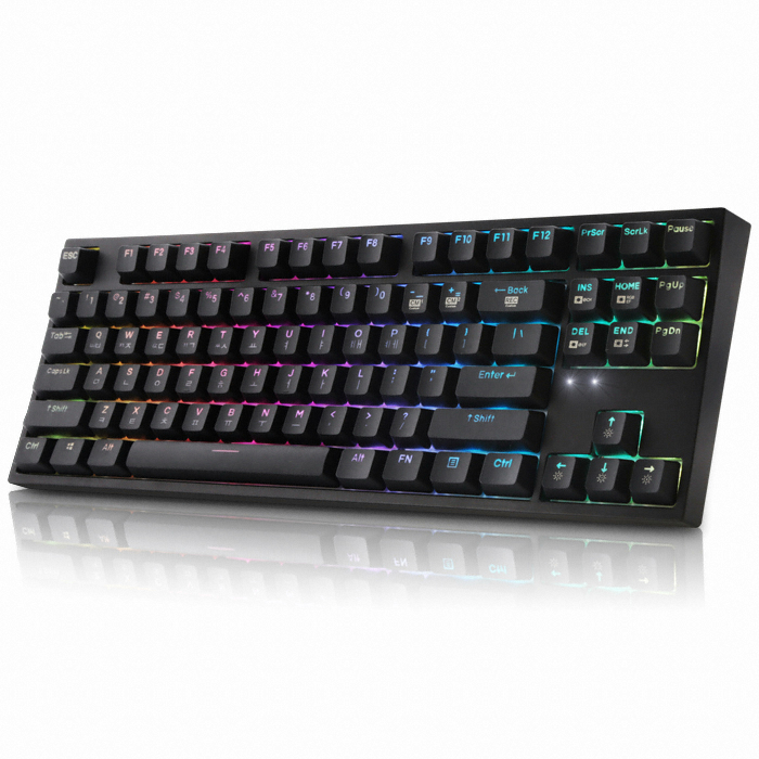 COX ��ũ ��ü�� RGB �ѿ� ���߻��� PBT ü�� Ű����