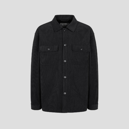 빈폴 멘 FW25 츄잉 코듀로이 아우터형 셔츠 블랙 BC5964C825_LL