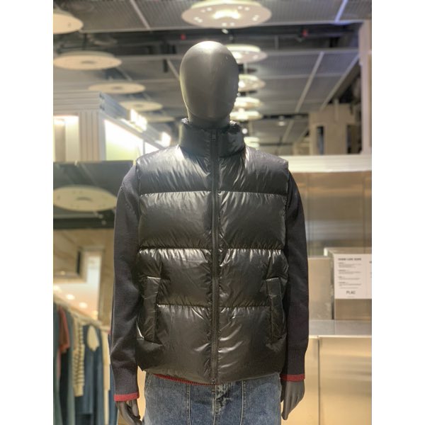 PLAC 아웃포켓 하이넥 다운점퍼 PWTH4DJL05U