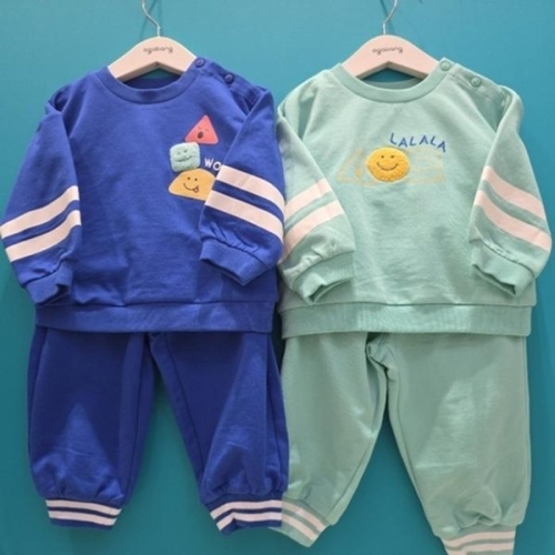 아가방앤컴퍼니 아가방 CB01 스마일 맨투맨 상하 스마일 맨투맨 상하 01T13300