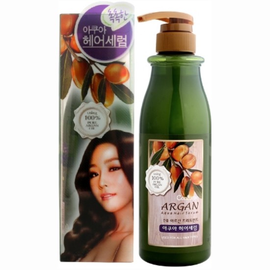 웰코스 과일나라 컨퓸 아르간 트리트먼트 아쿠아 헤어세럼 500ml (2개)
