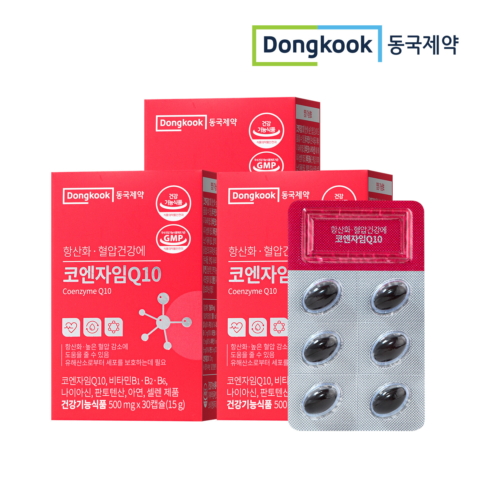 동국제약 항산화 혈압건강에 코엔자임Q10 30정 (3개)_이미지