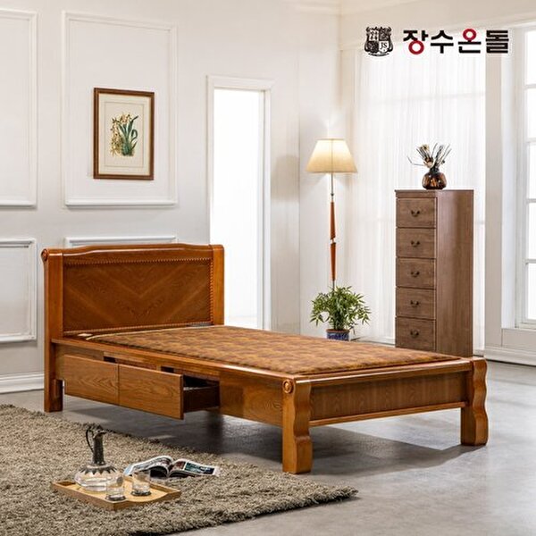 장수온돌 온재 서랍형 흙침대 S