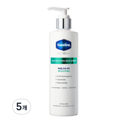 바세린 프로 더마 아하 수딩 바디로션 250ml (5개)_이미지