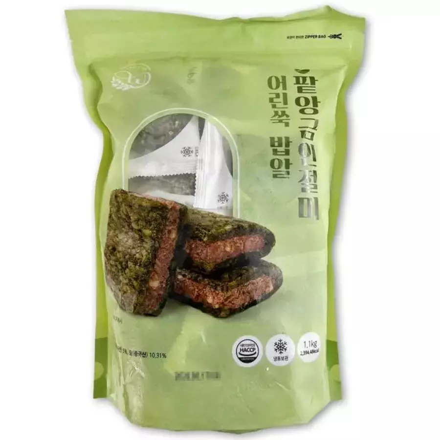 어린쑥 밥알 팥앙금 인절미 1.1kg