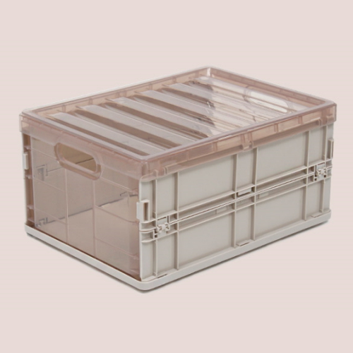 블록 폴딩 박스 브라운 M