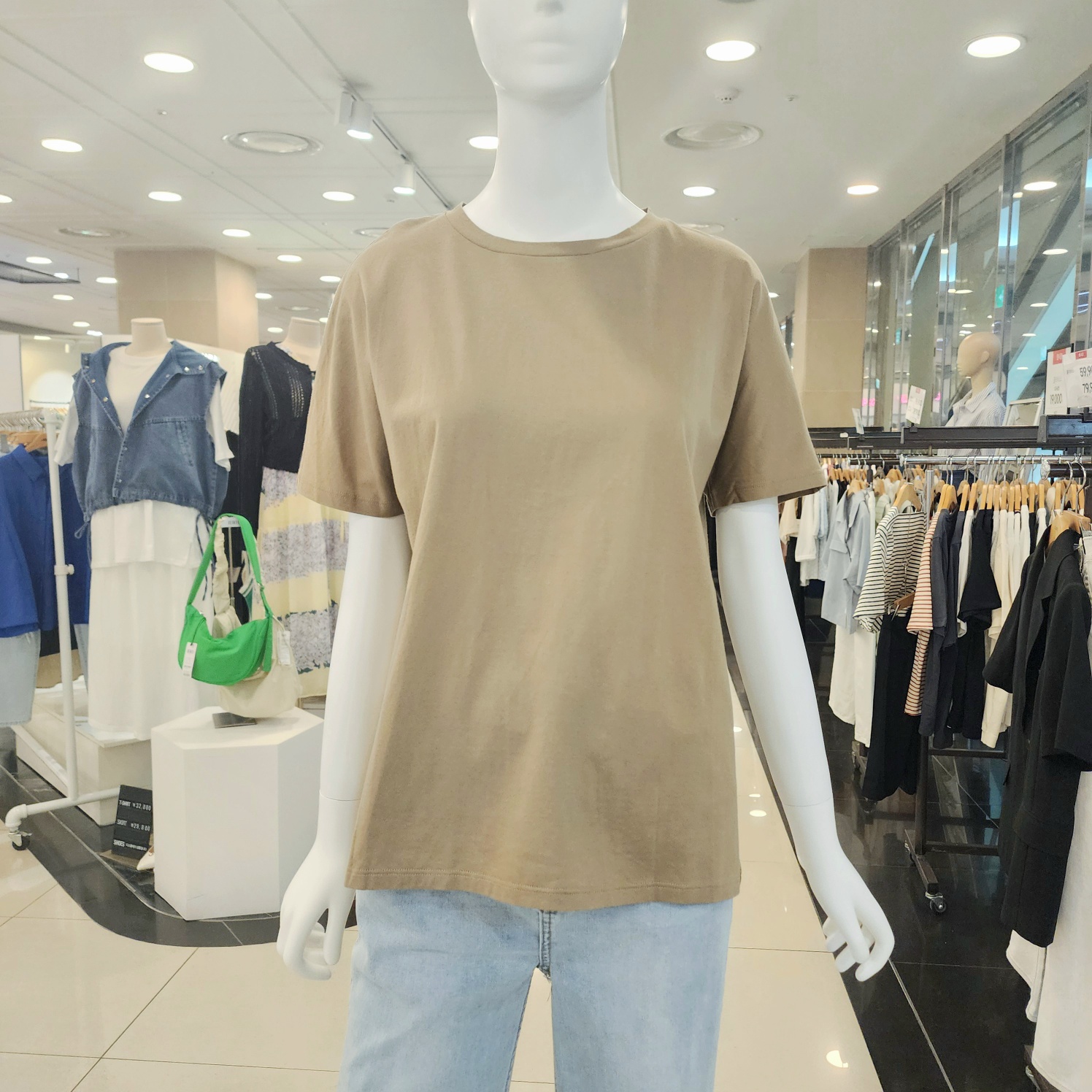 숲(SOUP) 반팔 티셔츠 OB5STTC_이미지