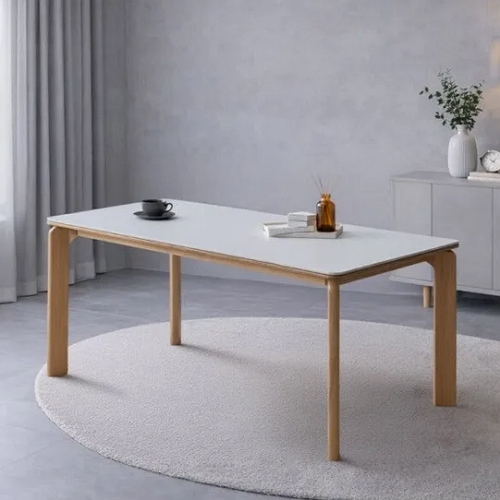 인터데코 긁힘과 열에 강한 세라믹 식탁 1800 (의자별도)