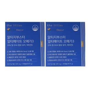 더리틀스 알티지부스터 얼티메이트 오메가3 1325mg 30캡슐 (2개)_이미지