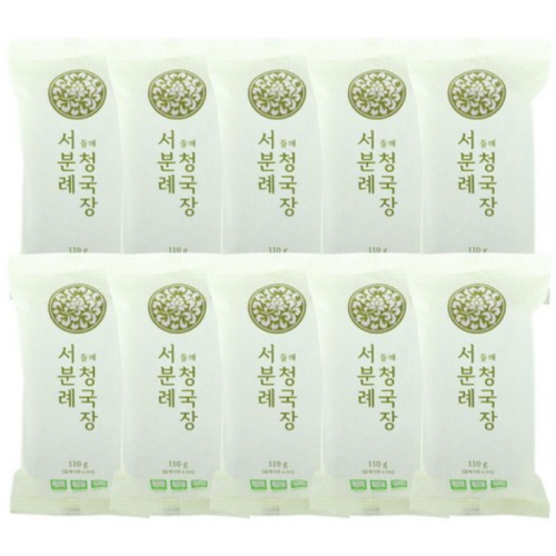 서일농원 서분례 명인 청국장 들깨 110g (10개)_이미지