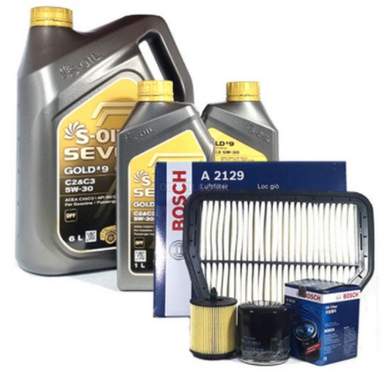 에쓰오일 세븐 골드 #9 C2&C3 5W30 6L + 보쉬필터 르노 XM3 1.3 TCe이미지입니다. 누르면 해당 게시물로 새창이동합니다.