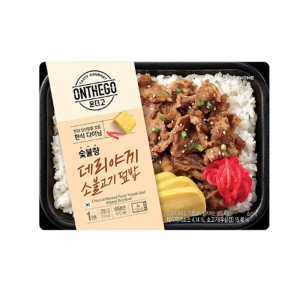 아워홈 온더고 숯불향 데리야끼 소불고기 덮밥 290g (3개)_이미지