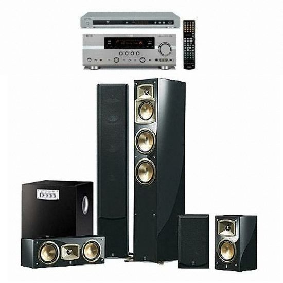 야마하 NS-9900 5.1채널 + 야마하 AV리시버 (RX-V663, DVD-S661, YST-SW315P)_이미지