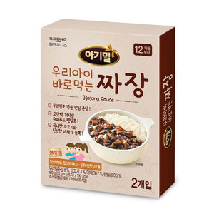 일동후디스 아기밀 우리아이 바로먹는 짜장 160g (3개)_이미지