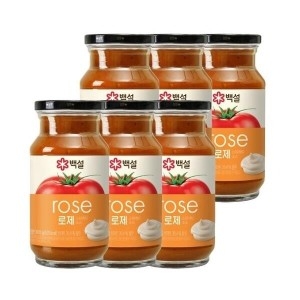 백설 로제 스파게티 소스 610g (6개)_이미지