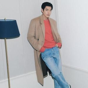 지이크 파렌하이트 클래식 더블 브레스티드 롱코트 HLAX7352BE