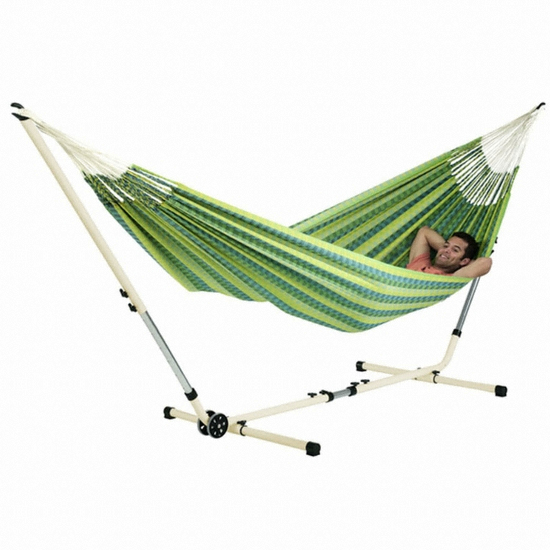 라시에스타(LA SIESTA) 메디테라네오 해먹 스탠드 (크림)_이미지