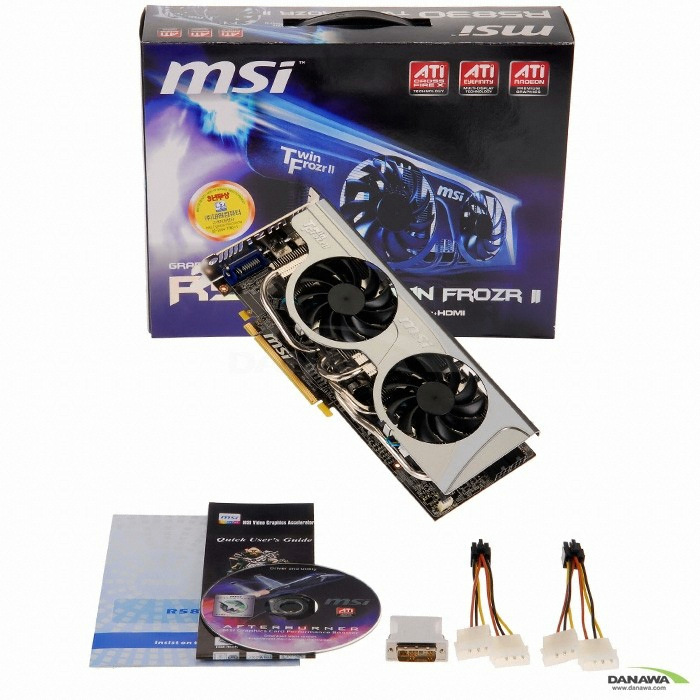 MSI 라데온 HD 5830 R5830 1GB Twin Frozr2 대원_이미지
