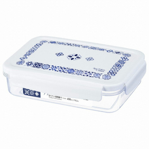 코멕스 틸리카스 밀폐용기 직사각 2호 450ml (1개)