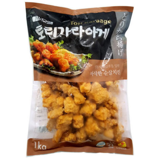 오뗄 토리가라아게 순살치킨 1kg (2개)_이미지
