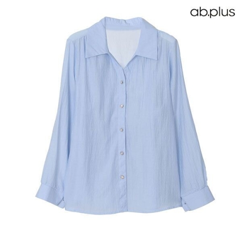 SG세계물산 에이비플러스 셔츠 단추 포인트 셔링 블라우스 LSX1MB49A 데일리 출근룩 데이트룩643584