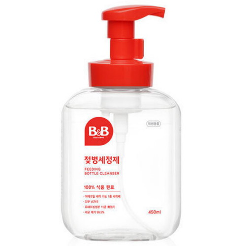 B&B 젖병세정제 거품형 450ml이미지입니다. 누르면 해당 게시물로 새창이동합니다.