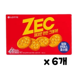 롯데제과 제크 오리지널 300g (6개)_이미지