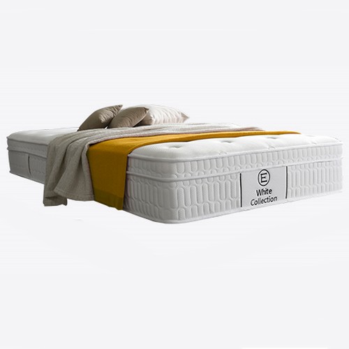 잉글랜더 화이트컬렉션 초고밀도 메모리폼 30T 유로탑 독립스프링 매트리스 SS (27cm)_이미지