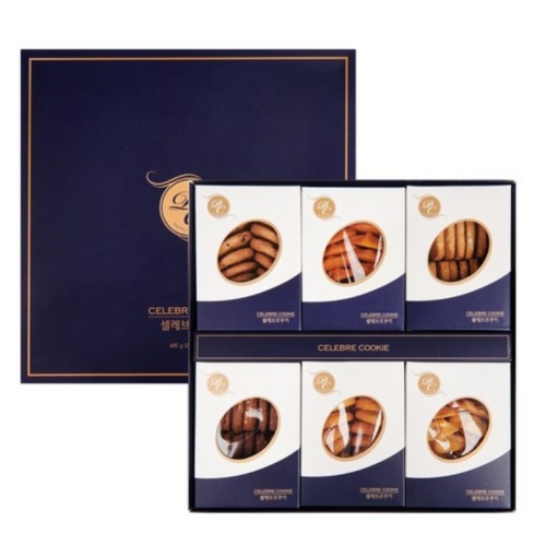 셀레브르쿠키 선물세트 640g