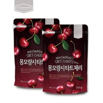 리치팜너트 몽모랑시 타트체리 2개 200g