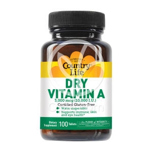컨트리라이프 비타민A 3000mcg 100타블렛_이미지