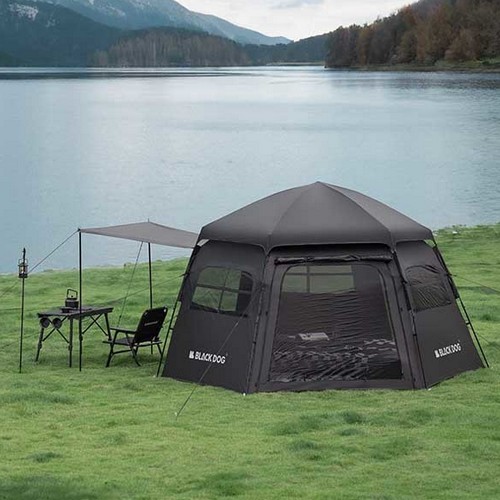 블랙독 CBD2300QT012 원터치 육각형 텐트 해외구매