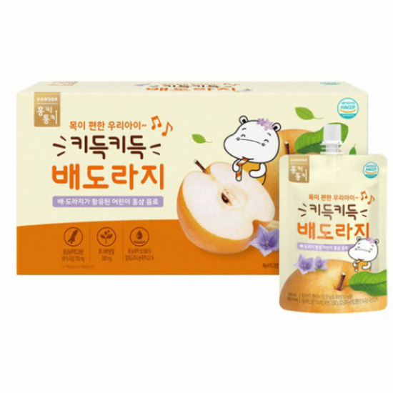 함소아제약 키득키득 배도라지 100ml 10포 (3개)