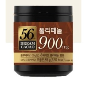롯데 드림카카오 56프로 86g [6개]