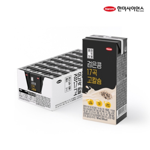 한미 완전두유 검은콩 17곡 고칼슘 190ml이미지입니다. 누르면 해당 게시물로 새창이동합니다.