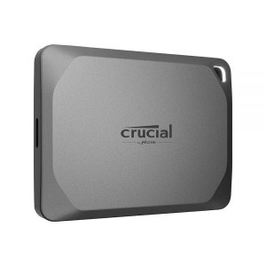 크루셜 X9 Pro 1TB 휴대용 SSD 최대 1050MB/s 읽기 및 쓰기 방수 및 방진 방지, PC 및 맥, Mylio Phot
