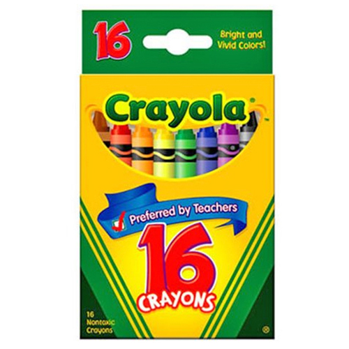 크레욜라 일반크레용 (16색)_이미지