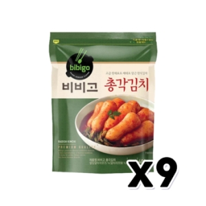 CJ제일제당 비비고 총각김치 400g (9개)