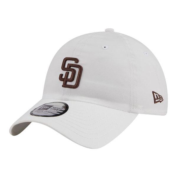 뉴에라 샌디에이고 파드리스 립스탑 캐주얼 클래식 어드저스터블 햇 모자 화이트 11352012_이미지