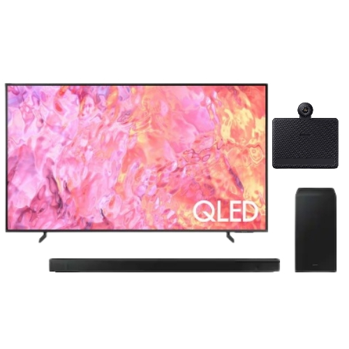�Ｚ���� QLED KQ85QC60AFXKR + HW-B650 + VG-STCBU2K