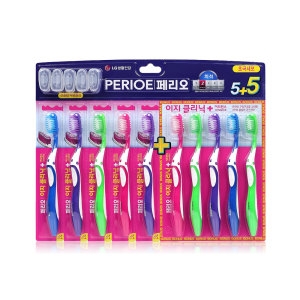 LG생활건강 페리오 이지클리닉 어드밴스드 초극세모 칫솔 (90개)