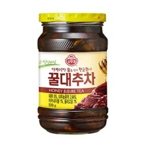 오뚜기 꿀 대추차 500g이미지입니다. 누르면 해당 게시물로 새창이동합니다.