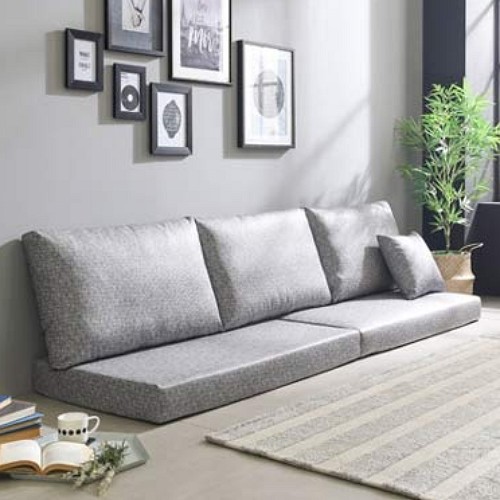 프라임 가죽 좌식소파 4인용