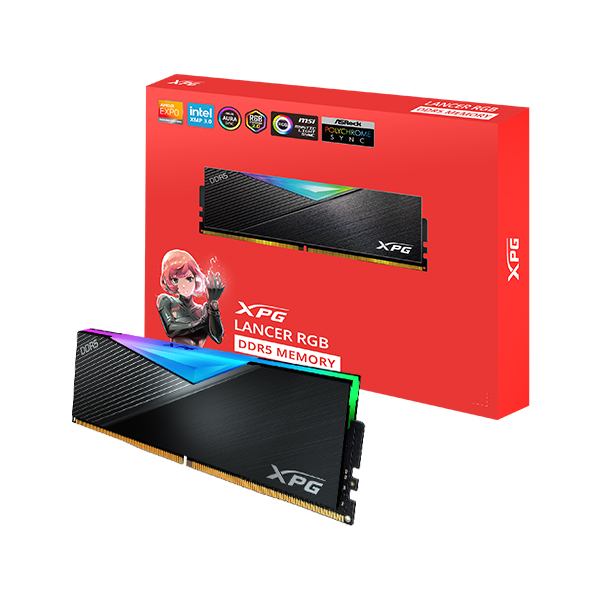 ADATA DDR5-6000 CL30 LANCER RGB ���� ��Ű�� ��������