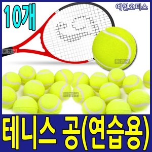 예인오피스 연습용 테니스공 [10개]